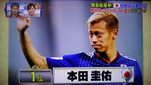 日本人が選んだ歴代カッコいいサッカー選手ランキングの結果や順位は 1位は誰 Tbs7月16日放送 ワールドカップ18 トレンドホヤホヤ Part 2